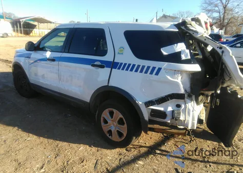 2017 Ford Police Interceptor из США, поврежденный, VIN 1FM5K8AR2HGC07919